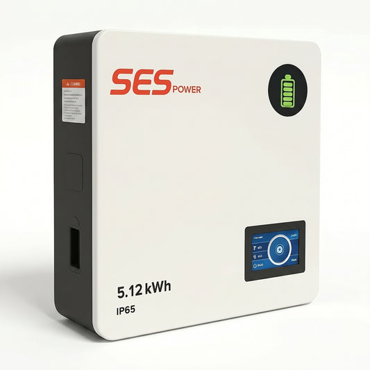 SES Powerwall IP65 — 5kWh Monsoon-Proof Lithium Battery 51.2V 102Ah