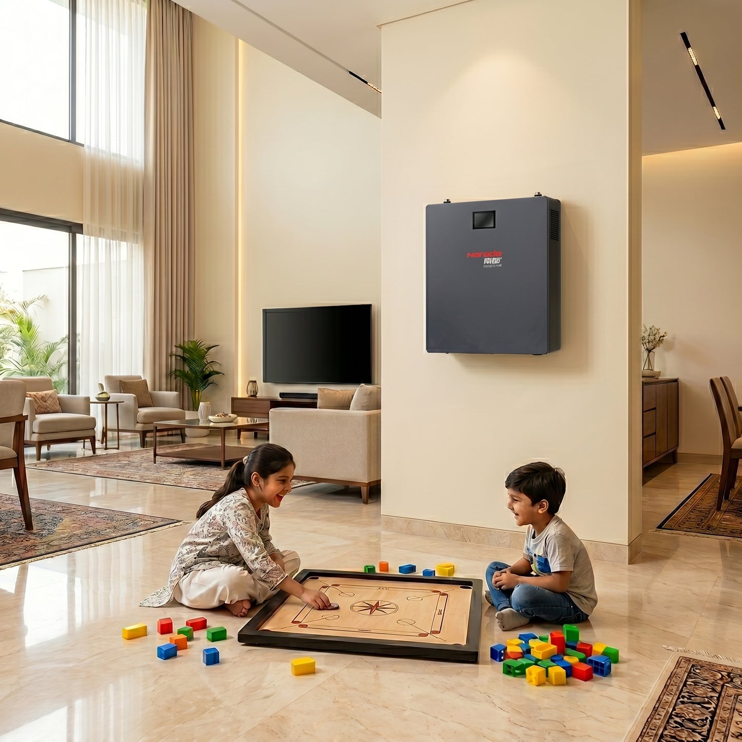Narada (51.2NESR100P) — 5kWh Wall Mount Lithium Battery