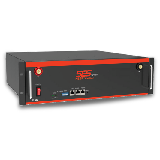 SES Power 51.2V 100Ah Rack Mount Lithium Battery for Solar Energy 