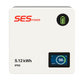 Front view of SES Power Wall 51.2V 102Ah Lithium Battery with IP65 protection