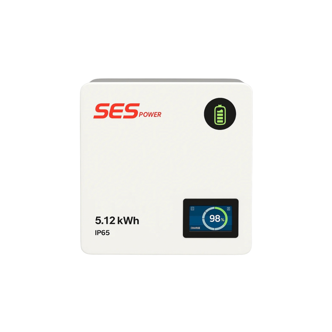 SES Powerwall IP65 — 5kWh Monsoon-Proof Lithium Battery 51.2V 102Ah