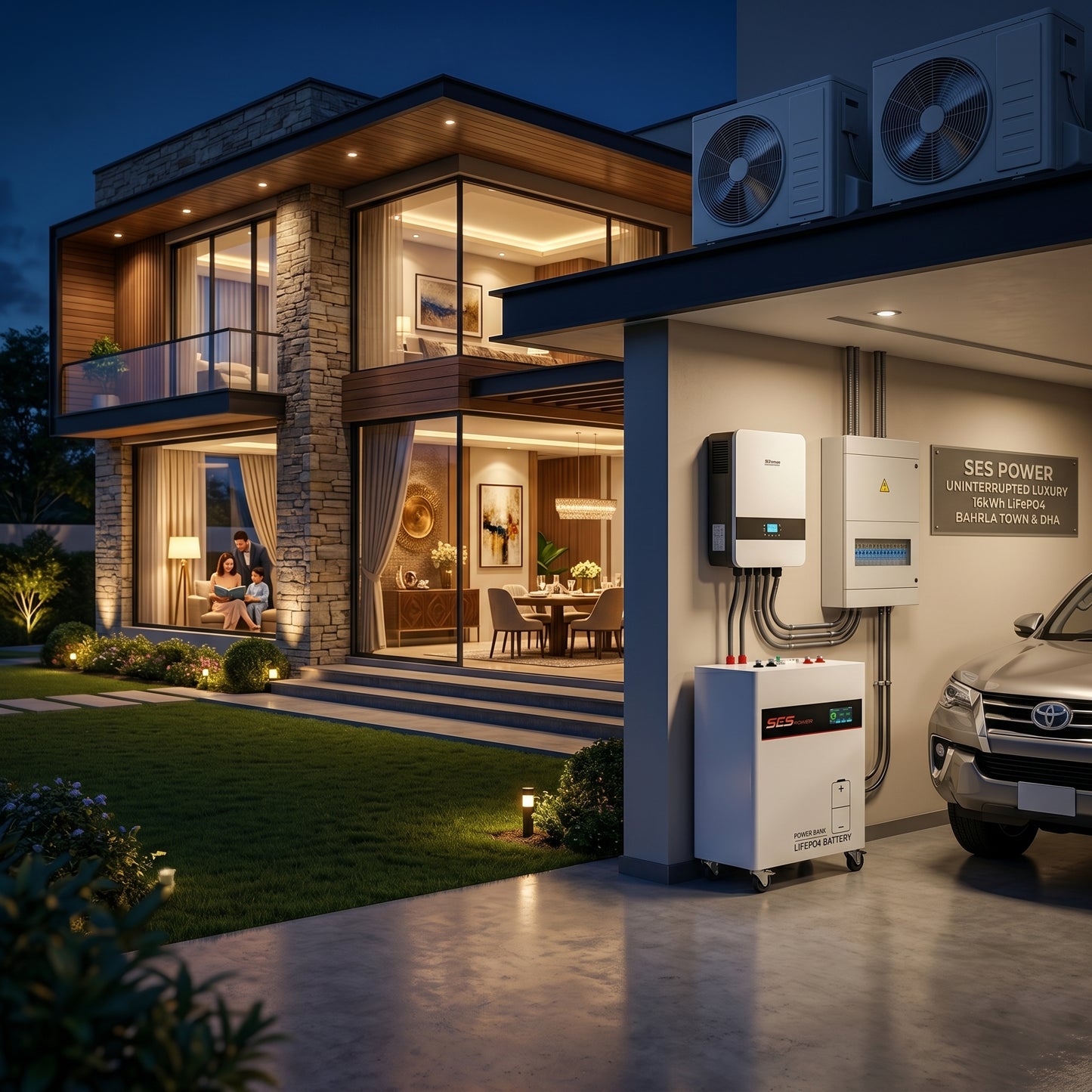 SES Power 16kWh Power Bank - (51.2V 314Ah)