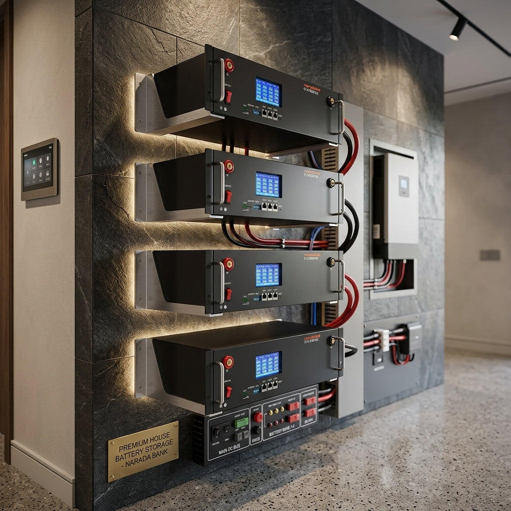 Narada (51.2NESR100) — 5 kWh Rackmount Lithium Battery