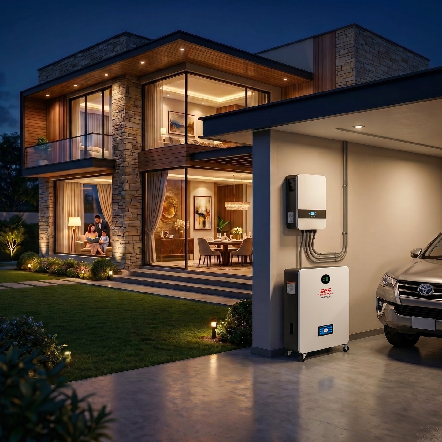SES Power 16kWh Lithium Battery - 51.2V 314Ah