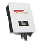 SES Power 6kW hybrid inverter with LED display and compact wall-mounted design