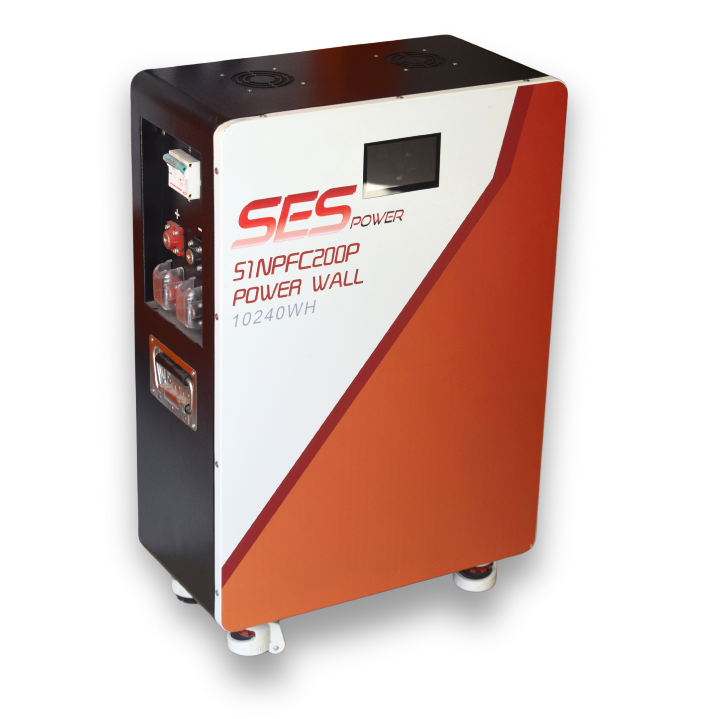 SES Power Wall 51.2V 200Ah 10240Wh Lithium Battery with IP20 – Compact home energy storage solution